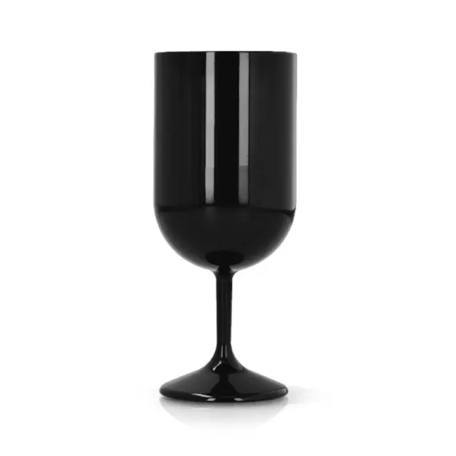 RAPIDE 4J - VERRE À VIN PERSONNALISÉ EN TRITAN® MADE IN FRANCE 'CUP VIN 18 CL'  - noir opaque