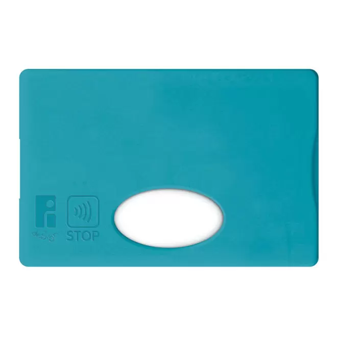 RAPIDE 4J - ETUI CARTE PERSONNALISABLE ANTI RFID 'LINZ'  - bleu