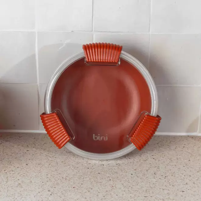 LUNCH BOX PERSONNALISABLE 950 ML MIF 'BINIBOX' - terracotta