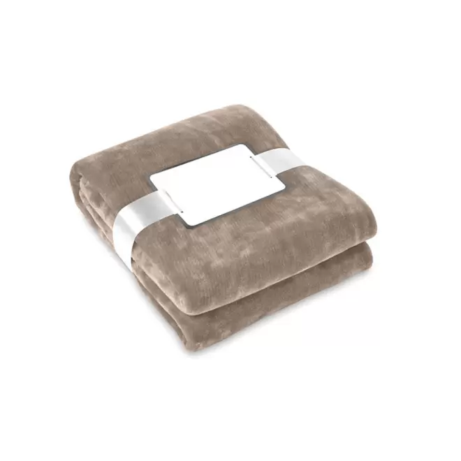 COUVERTURE PERSONNALISÉ 'HOVA' - taupe