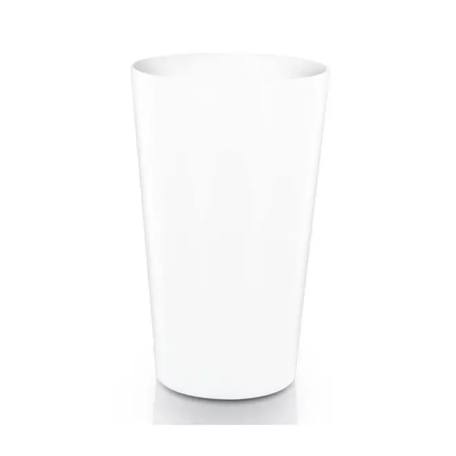 RAPIDE 4J - GOBELET MIF RÉUTILISABLE PERSONNALISÉ 30 CL 'CUPY' - blanc opaque