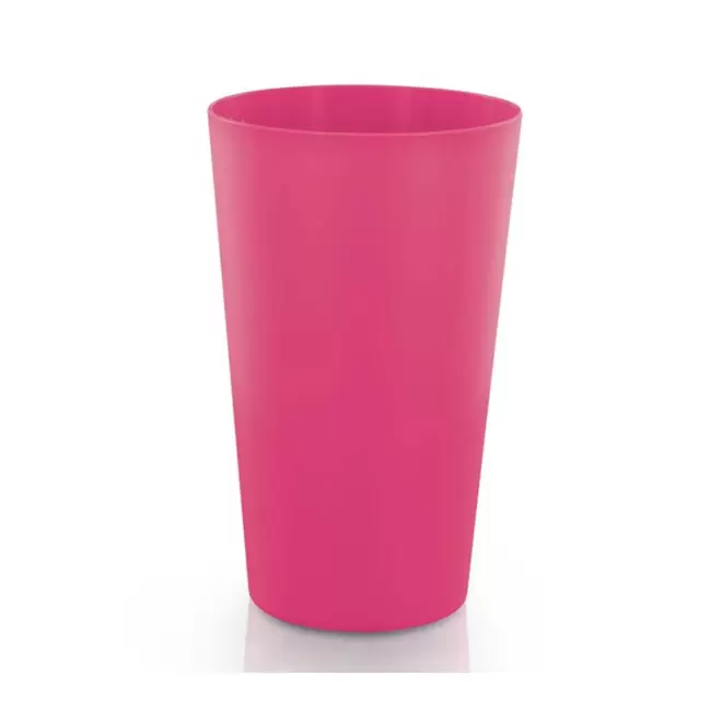 RAPIDE 4J - GOBELET MIF RÉUTILISABLE PERSONNALISÉ 30 CL 'CUPY' - rose opaque
