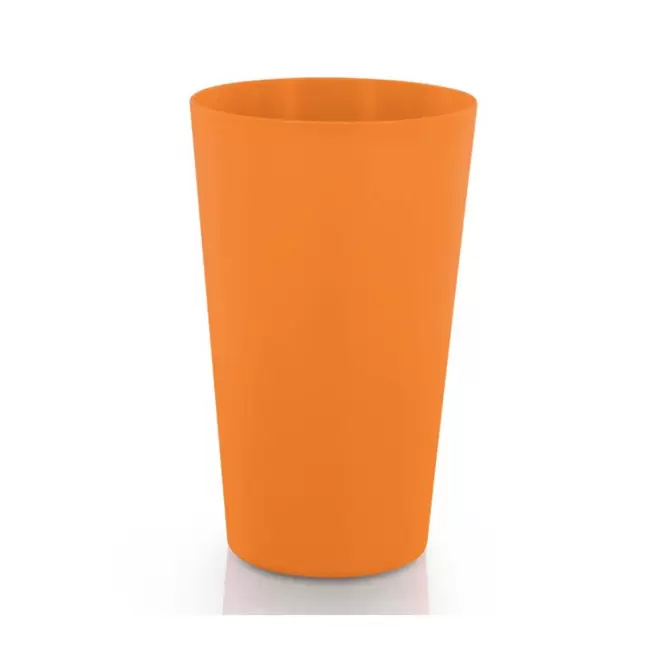 RAPIDE 4J - GOBELET MIF RÉUTILISABLE PERSONNALISÉ 30 CL 'CUPY' - orange opaque