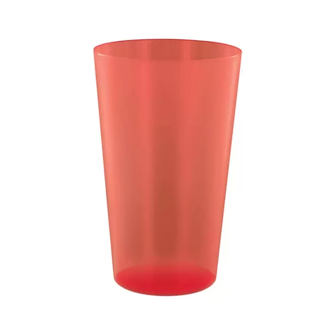 RAPIDE 4J - GOBELET MIF RÉUTILISABLE PERSONNALISÉ 30 CL 'CUPY' - rouge transparent