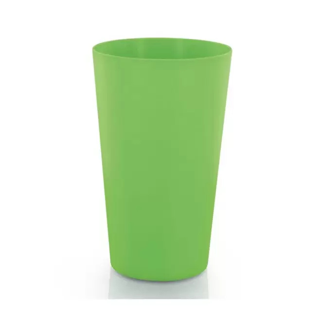 RAPIDE 4J - GOBELET MIF RÉUTILISABLE PERSONNALISÉ 30 CL 'CUPY' - vert opaque