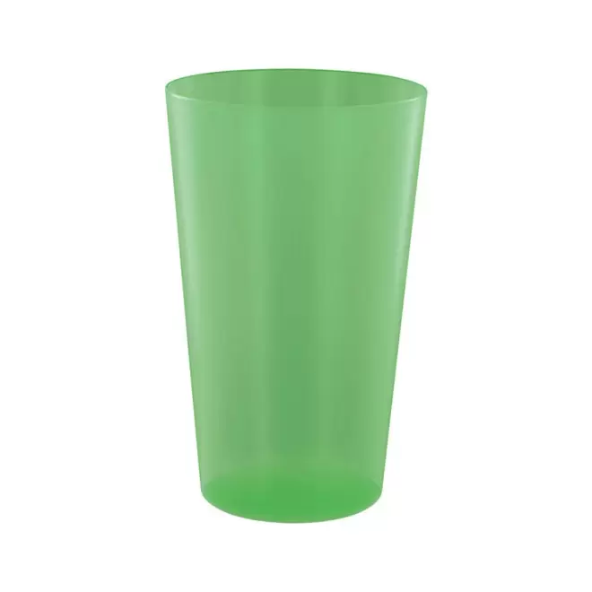 RAPIDE 4J - GOBELET MIF RÉUTILISABLE PERSONNALISÉ 30 CL 'CUPY' - vert transparent