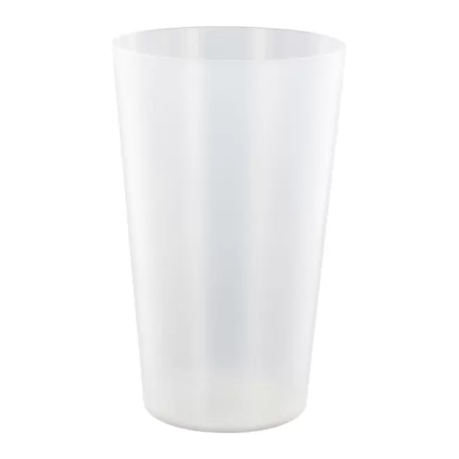 RAPIDE 4J - GOBELET MIF RÉUTILISABLE PERSONNALISÉ 30 CL 'CUPY QUADRI' - translucide