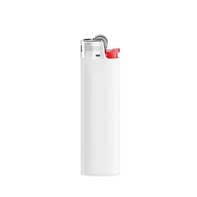 BRIQUET BIC FINITION MAT PERSONNALISABLE 'FIREFLAMME' - blanc j23