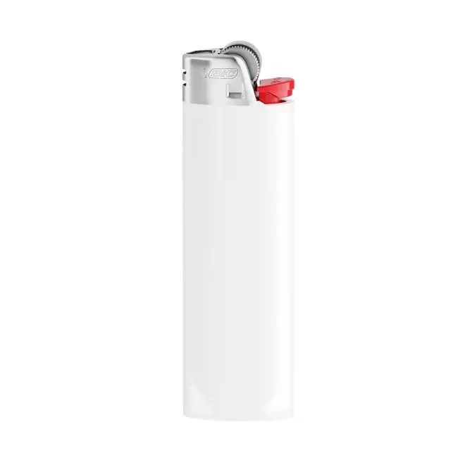 BRIQUET BIC PERSONNALISABLE FINITION BRILLANTE 'FIREFLAMME' - blanc j26
