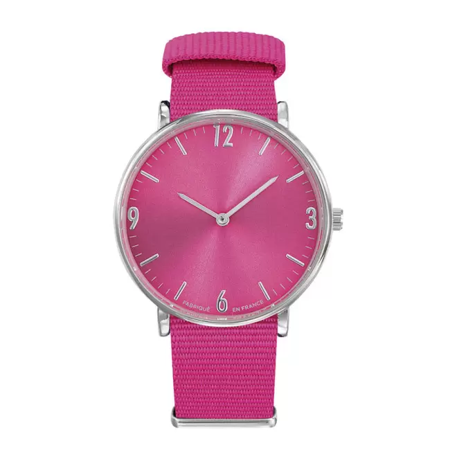 MONTRE MIXTE PERSONNALISABLE 'SPECTRE' - rose