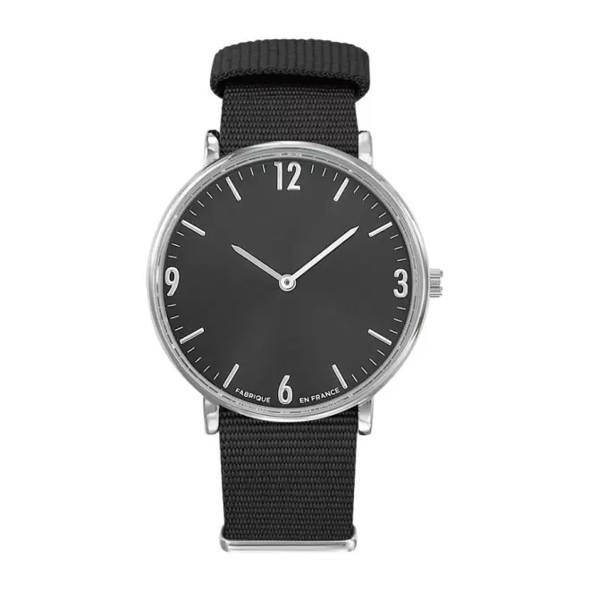 MONTRE MIXTE PERSONNALISABLE 'SPECTRE' - noire
