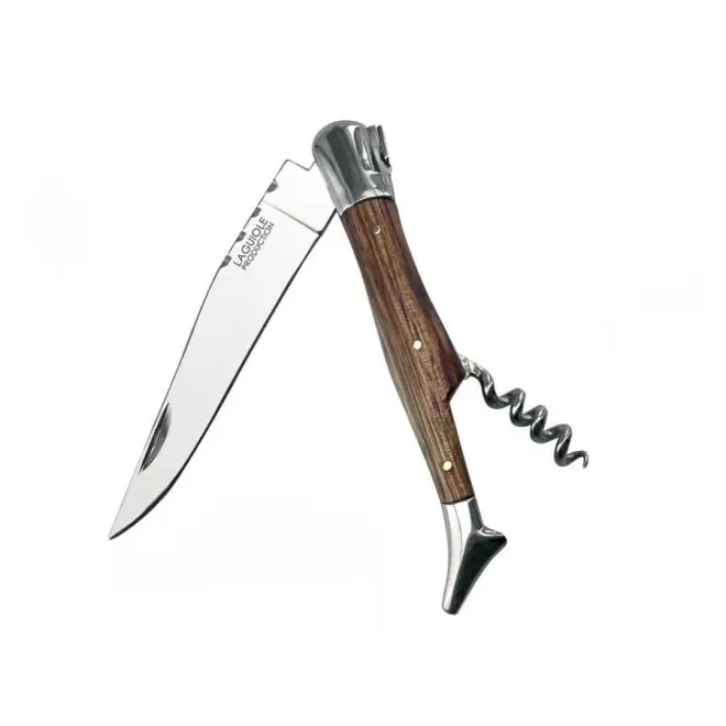 COUTEAU DE POCHE PUBLICITAIRE LAGUIOLE® EN BOIS 'ORAS' - bois