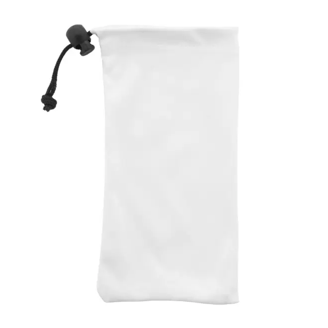 POCHETTE PERSONNALISABLE POUR LUNETTES 'SUNPO' - blanc