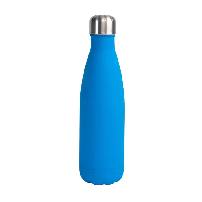 BOUTEILLE ISOTHERME PERSONNALISABLE 500ML 'ASTRIO SOFT' - bleu clair
