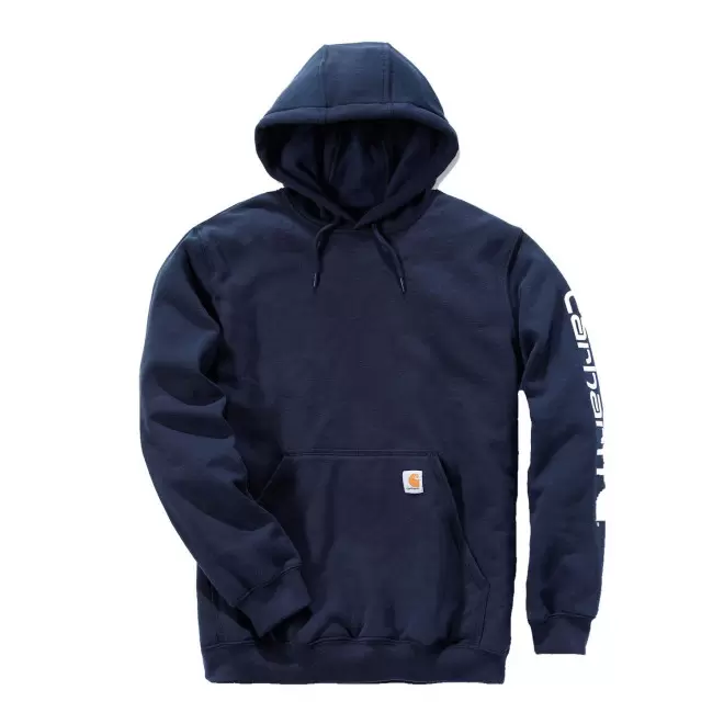 SWEAT-SHIRT MIXTE CARHARTT PERSONNALISABLE 'CARRO' - bleu marine