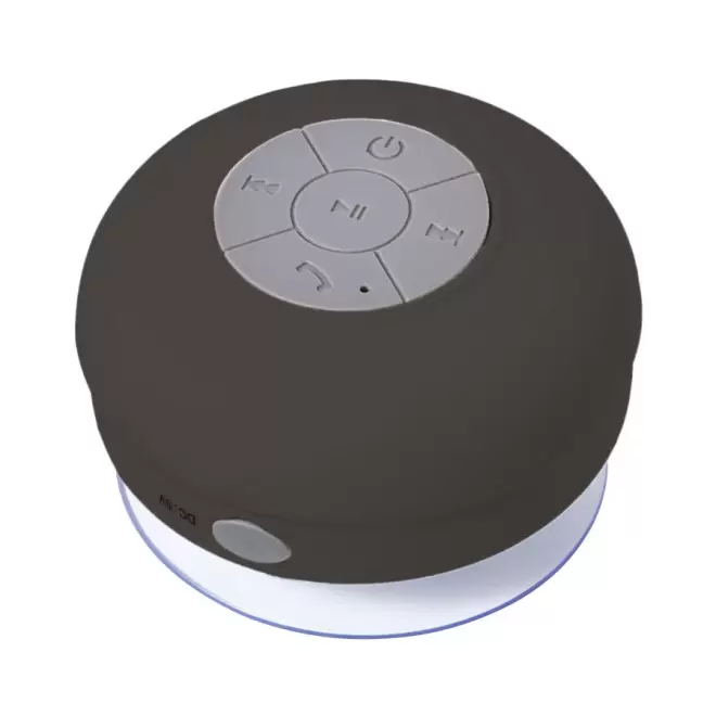 ENCEINTE BLUETOOTH® 2W ÉTANCHE PUBLICITAIRE 'SCHWIM' - noir