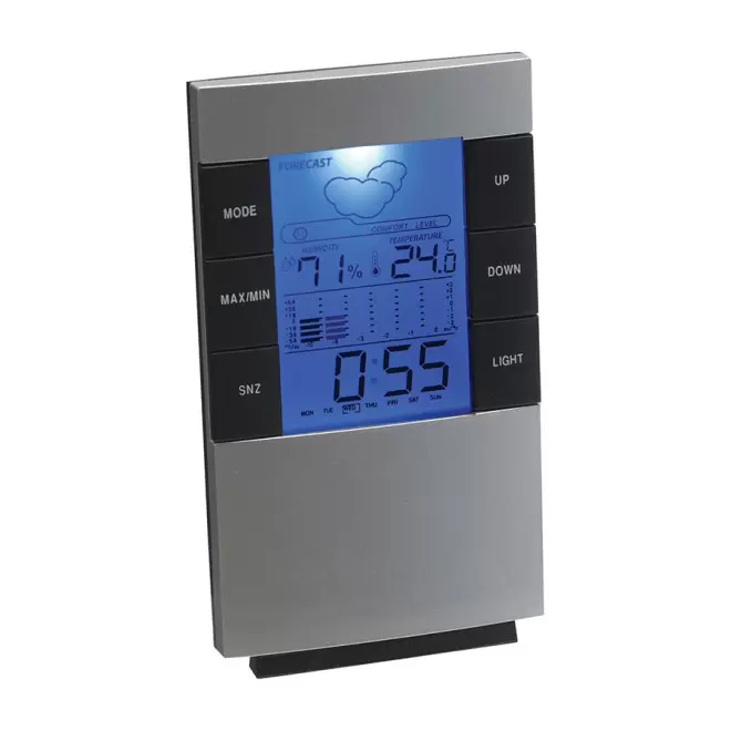 STATION MÉTÉO PUBLICITAIRE 'CYCLONA' - gris