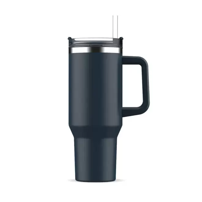 MUG RECYCLE PERSONNALISABLE 1.2L 'TENDENZE' - bleu fonce