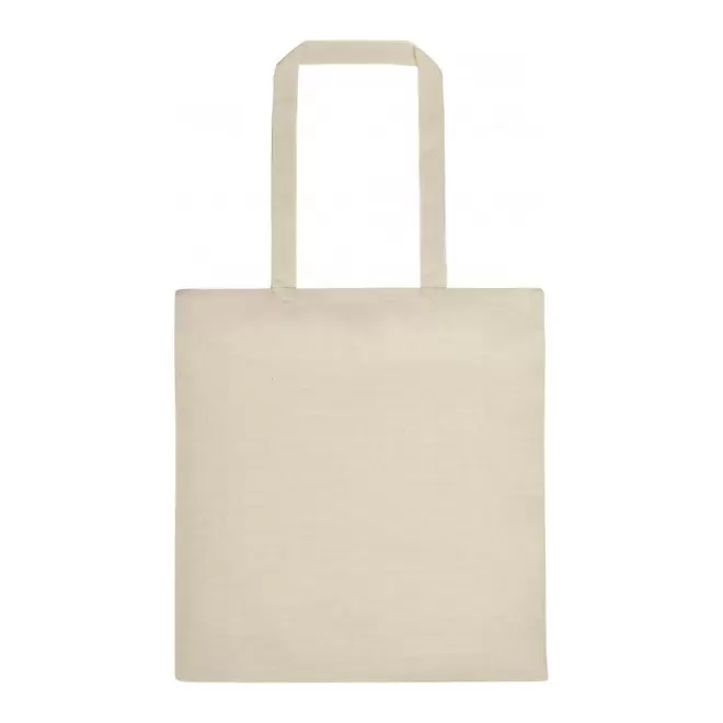 SAC SHOPPING PERSONNALISABLE ZIPPE SOUFFLET 220 GR 'FABIA' - naturel