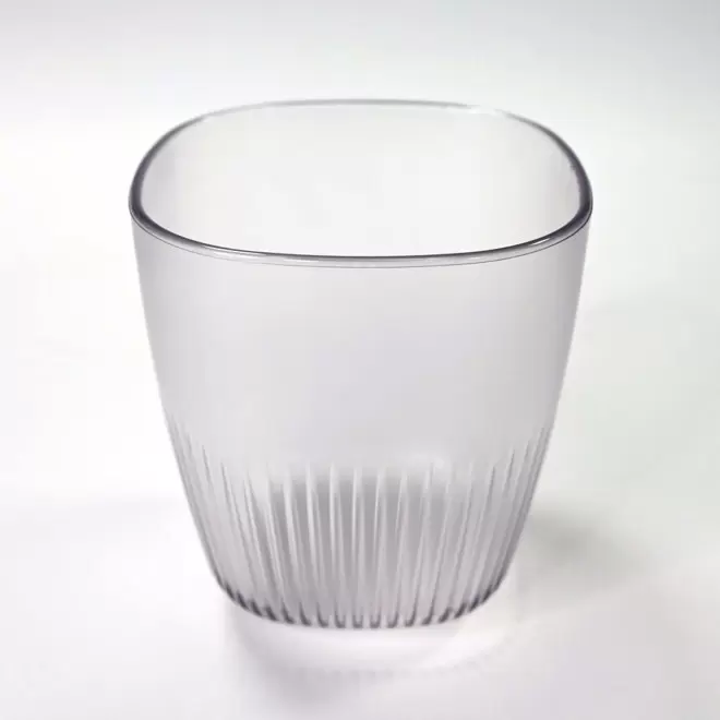 TASSE EN RPET PERSONNALISABLE MIF 220ML 'MAKOA' - transparent