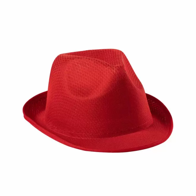 CHAPEAU SANS BANDEAU PERSONNALISABLE 'BRAZ' - rouge