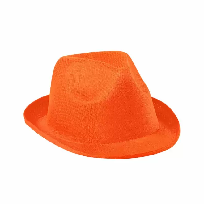 CHAPEAU SANS BANDEAU PERSONNALISABLE 'BRAZ' - orange