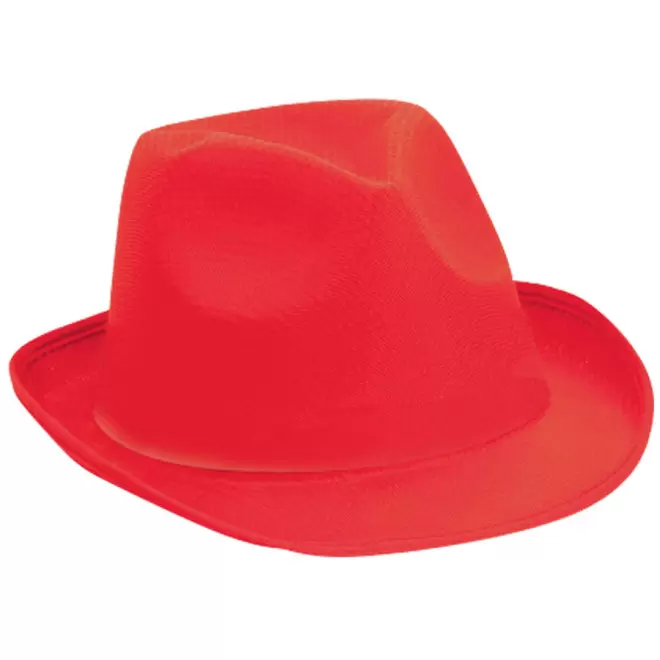 CHAPEAU PERSONNALISÉ COLORE AVEC BANDEAU 'BRAZ' - rouge