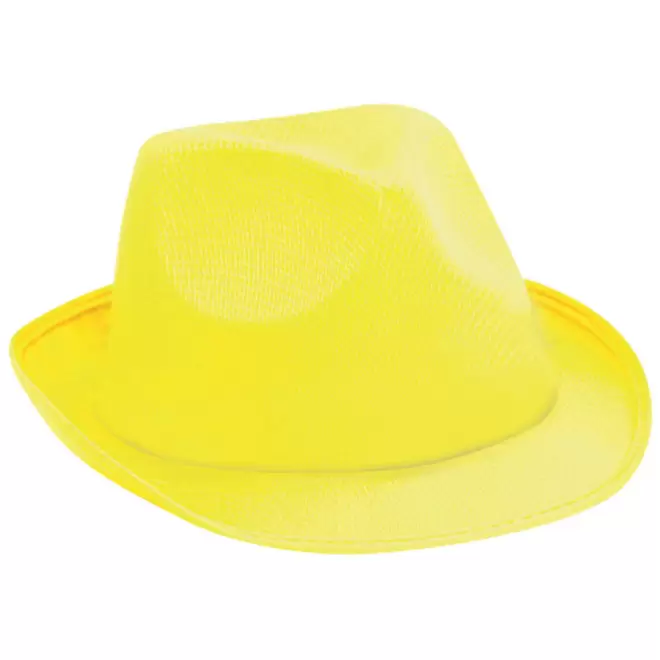 CHAPEAU PERSONNALISÉ COLORE AVEC BANDEAU 'BRAZ' - jaune