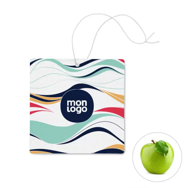 DESODORISANT VOITURE 'KENDO CARRE' - pomme