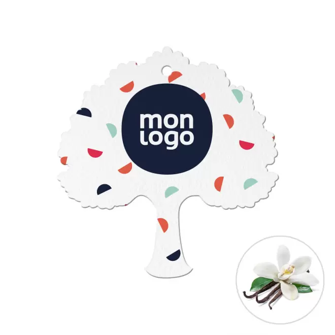 DESODORISANT VOITURE PERSONNALISABLE 'KENDO ARBRE' - vanille