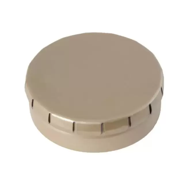 BOÎTE À BONBONS PUBLICITAIRE 'CLIC CLAC EUROPE' - doré