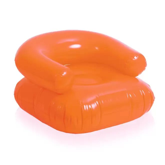 FAUTEUIL PERSONNALISABLE GONFLABLE 'NOJA' - orange