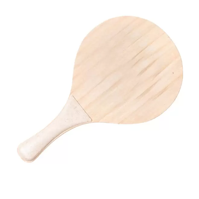 RAQUETTES PERSONNALISABLE 'PEACH SUBLI' - naturel