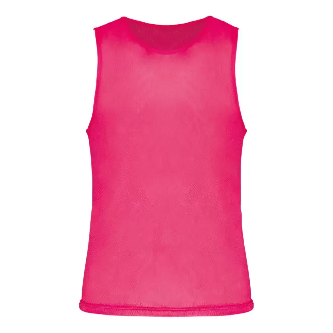 CHASUBLE DE SPORT ADULTE PERSONNALISABLE 'PROACTO' - rose fluo