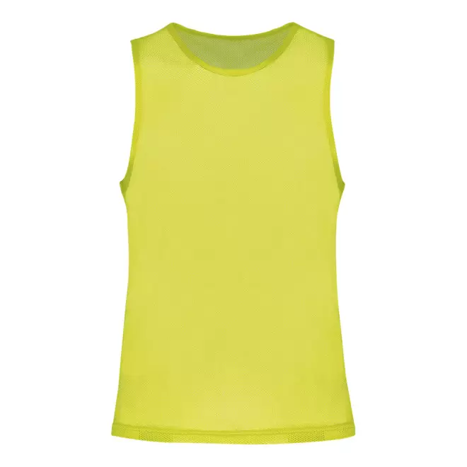 CHASUBLE DE SPORT ADULTE PERSONNALISABLE 'PROACTO' - jaune fluo