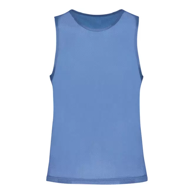 CHASUBLE DE SPORT ADULTE PERSONNALISABLE 'PROACTO' - bleu ciel