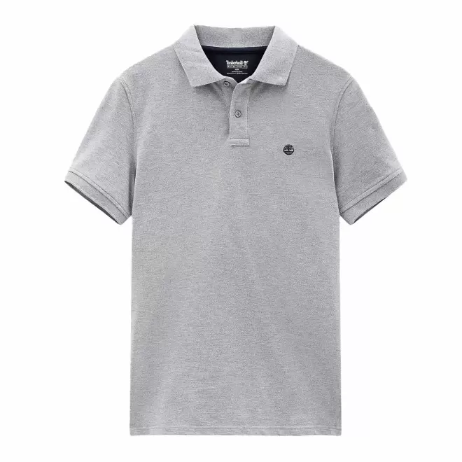 POLO HOMME PERSONNALISABLE 'MILLERS RIVER' - gris