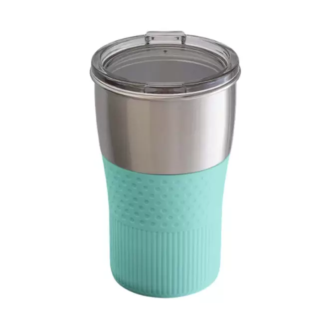 MUG PERSONNALISABLE EN ACIER RECYCLE 'CORPA' - menthe