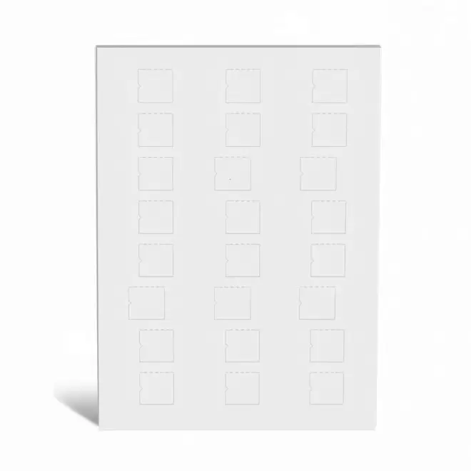 CALENDRIER DE L'AVENT MURAL PERSONNALISABLE 'ADVENTI' - format vertical