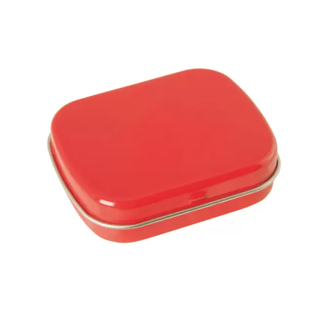 BOITE CHARNIERE BONBONS PERSONNALISABLE 'WIMO' - rouge
