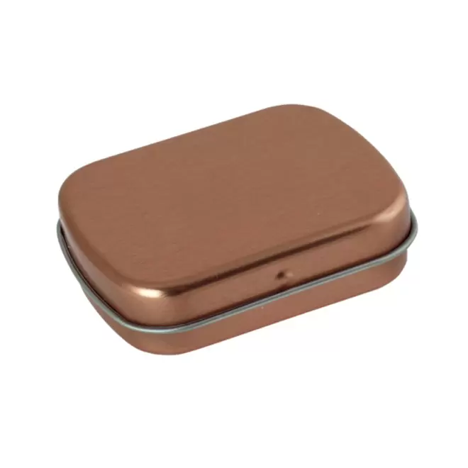 BOITE CHARNIERE BONBONS PERSONNALISABLE 'WIMO' - or rose