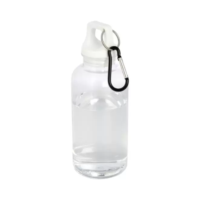 GOURDE EN PP RECYCLE PERSONNALISABLE 400 ML 'MANCY COLOR' - blanc