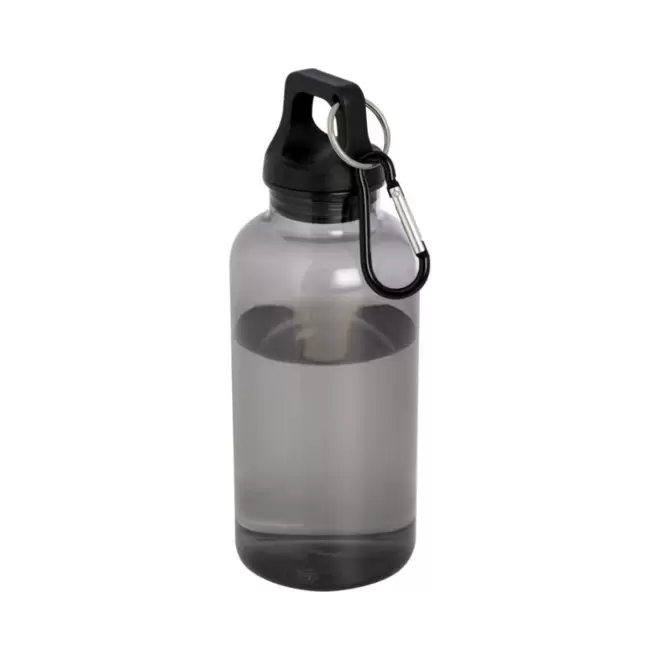 GOURDE EN PP RECYCLE PERSONNALISABLE 400 ML 'MANCY COLOR' - noir
