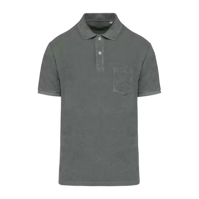 POLO EPONGE HOMME PERSONNALISABLE 'SPONGE SPIRIT' - gris