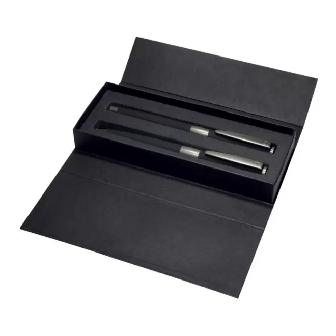 PARURE PUBLICITAIRE STYLO À BILLE ET ROLLER 'IMAGE' SENATOR® - noir