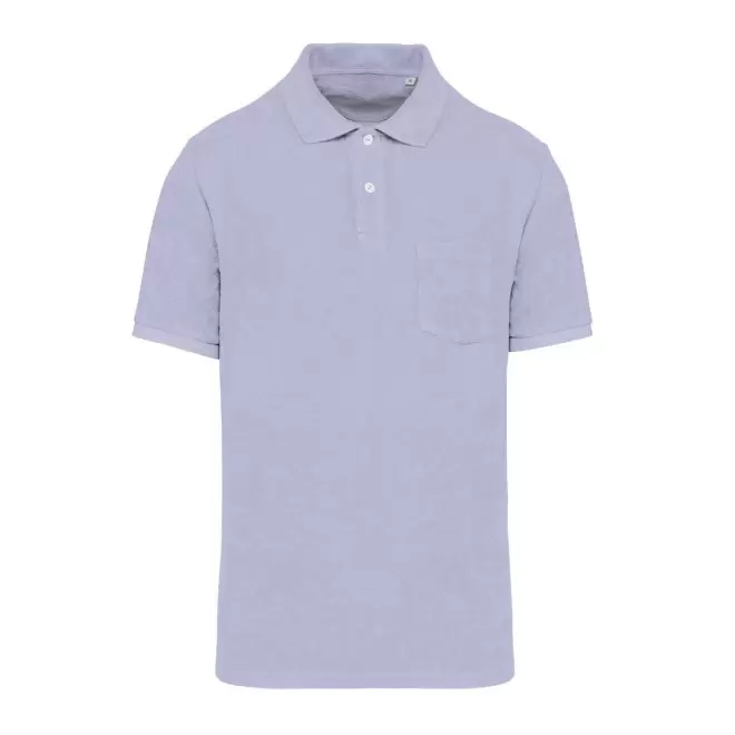 POLO EPONGE HOMME PERSONNALISABLE 'SPONGE SPIRIT' - lilas