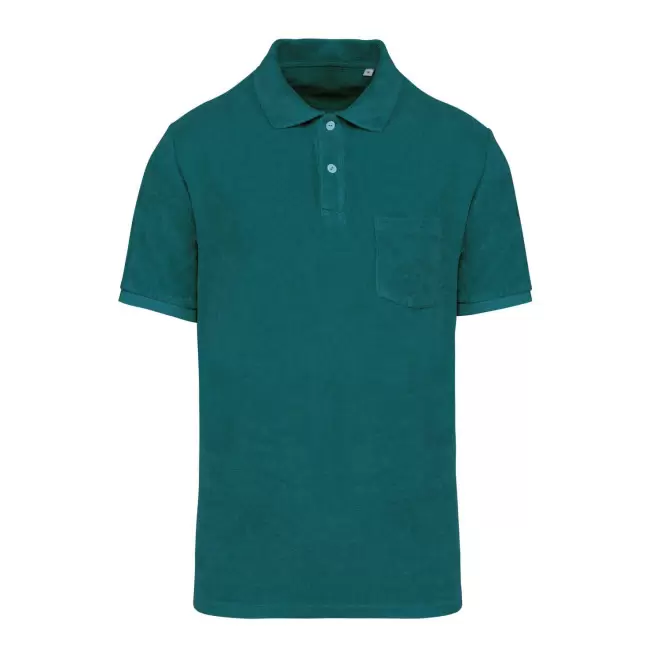 POLO EPONGE HOMME PERSONNALISABLE 'SPONGE SPIRIT' - vert