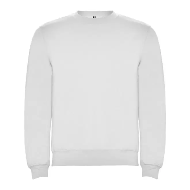 SWEAT-SHIRT COL ROND MIXTE PERSONNALISABLE 'RAPHAEL' - blanc