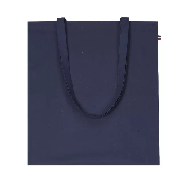 TOTE BAG PERSONNALISABLE MADE IN FRANCE 'THOMAS' - bleu marine