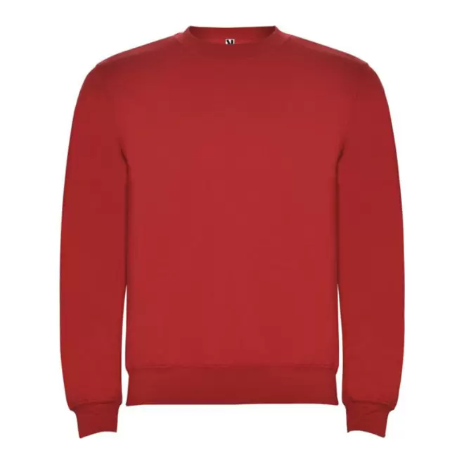 SWEAT-SHIRT COL ROND MIXTE PERSONNALISABLE 'RAPHAEL' - rouge